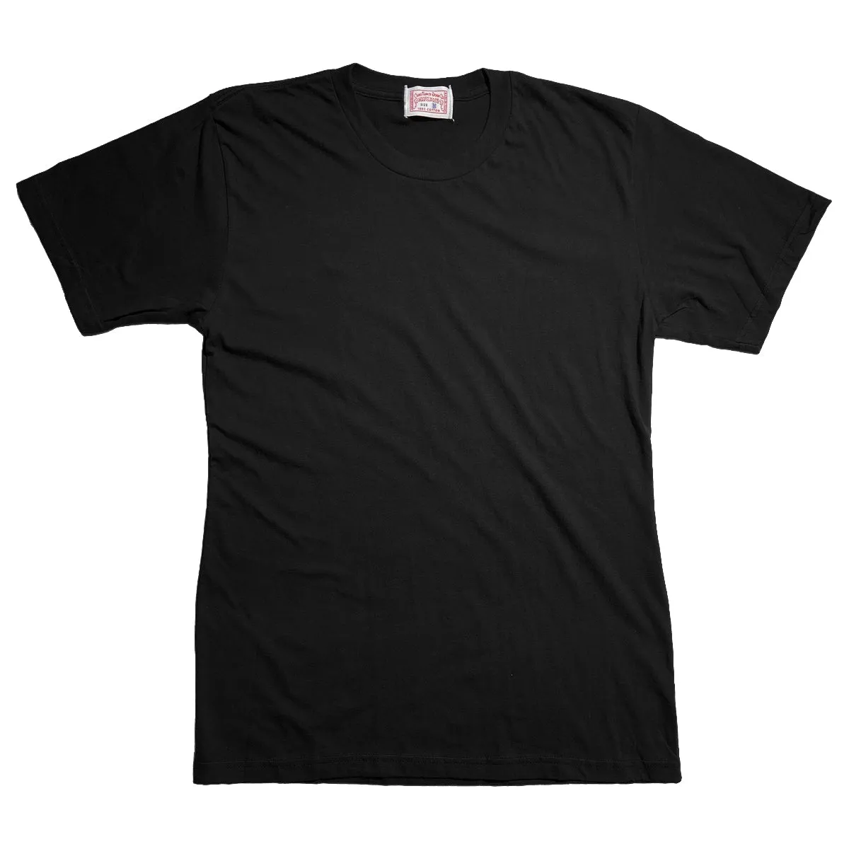 4.4oz TEXAS MADE Crew Neck Black Outdoor Outfit Style Fashion Must-Have