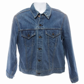 Eco-Friendly Fabric VINTAGE LEVIS TYPE 3 JACKET SINGLE STITCH SIZE 43 MADE IN USA