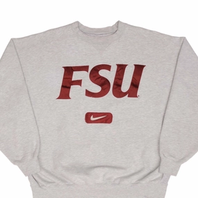 VINTAGE NIKE NCAA FSU FLORIDA STATE UNIVERSITY SWEATSHIRT 1990S SIZE XL product cycling suitability