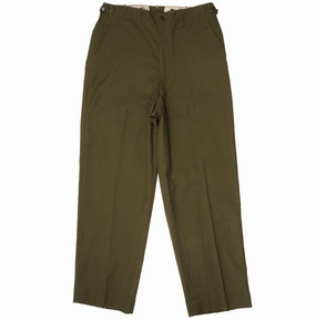 VINTAGE US ARMY M51 FIELD WOOL TROUSERS PANTS 1953 KOREAN WAR SIZE MEDIUM LONG Relaxed Look