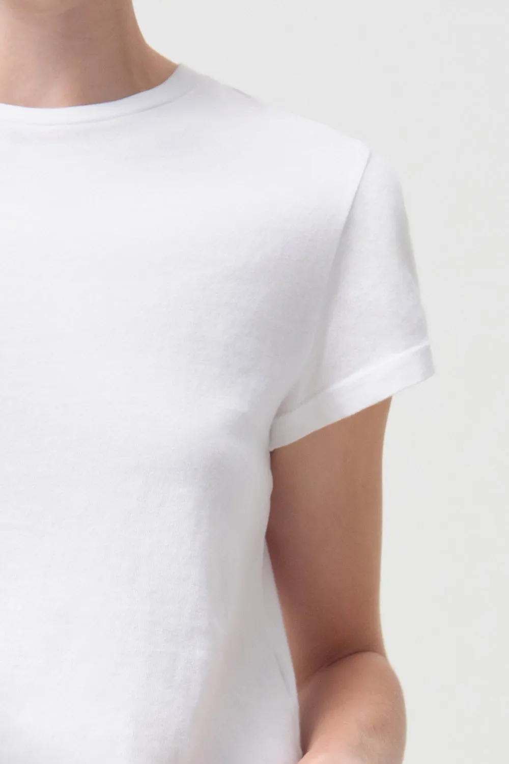 Casual Everyday Versatile Performance Adine Shrunken Tee