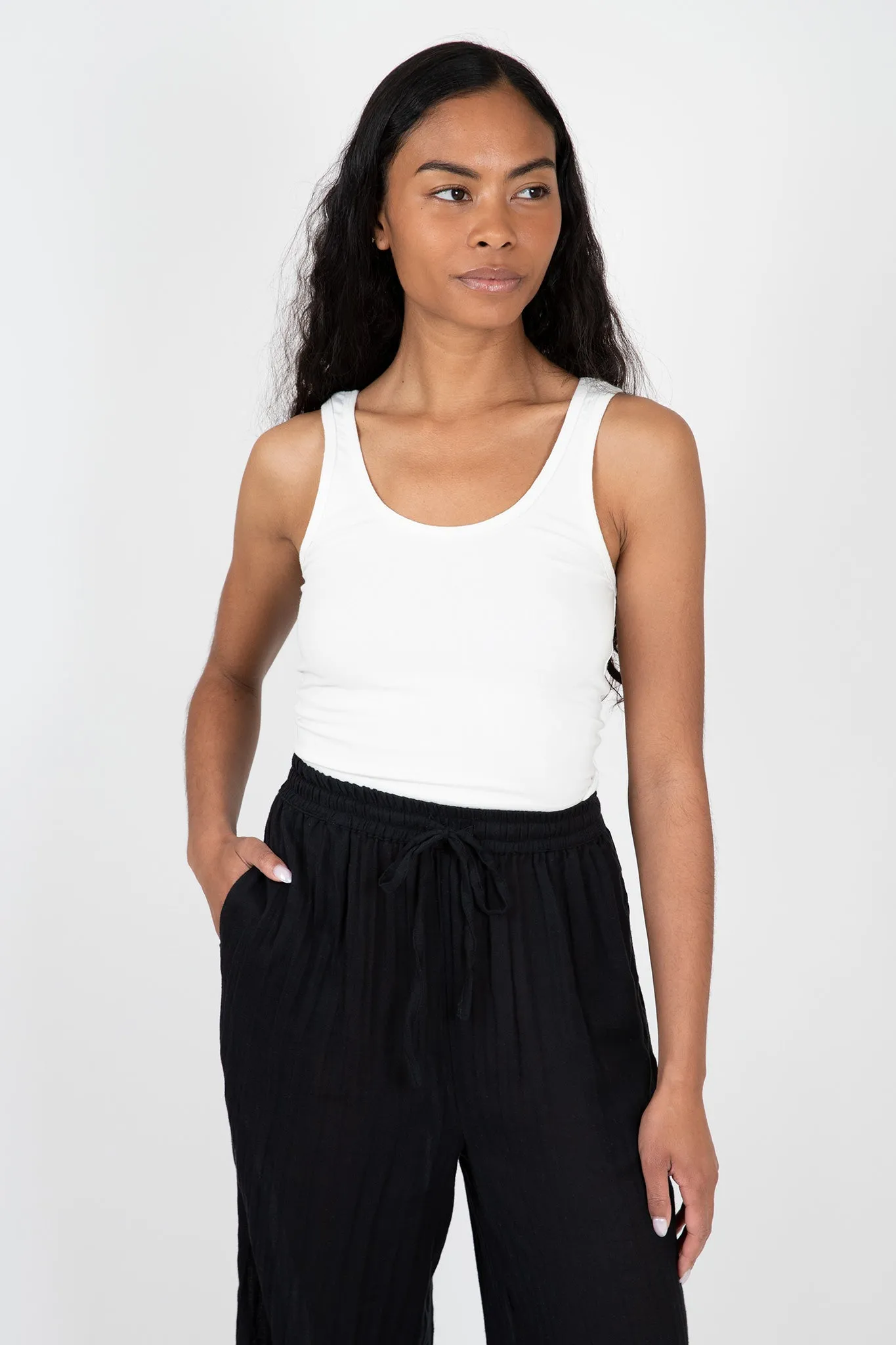 Street Casual Look Sophisticated Casual Sporty Tank
