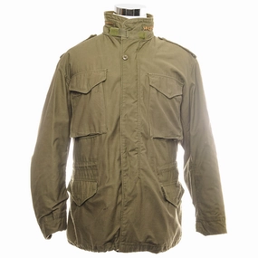 Badge VINTAGE US ARMY M-1965 M65 FIELD JACKET WITH LINER SIZE MEDIUM REGULAR