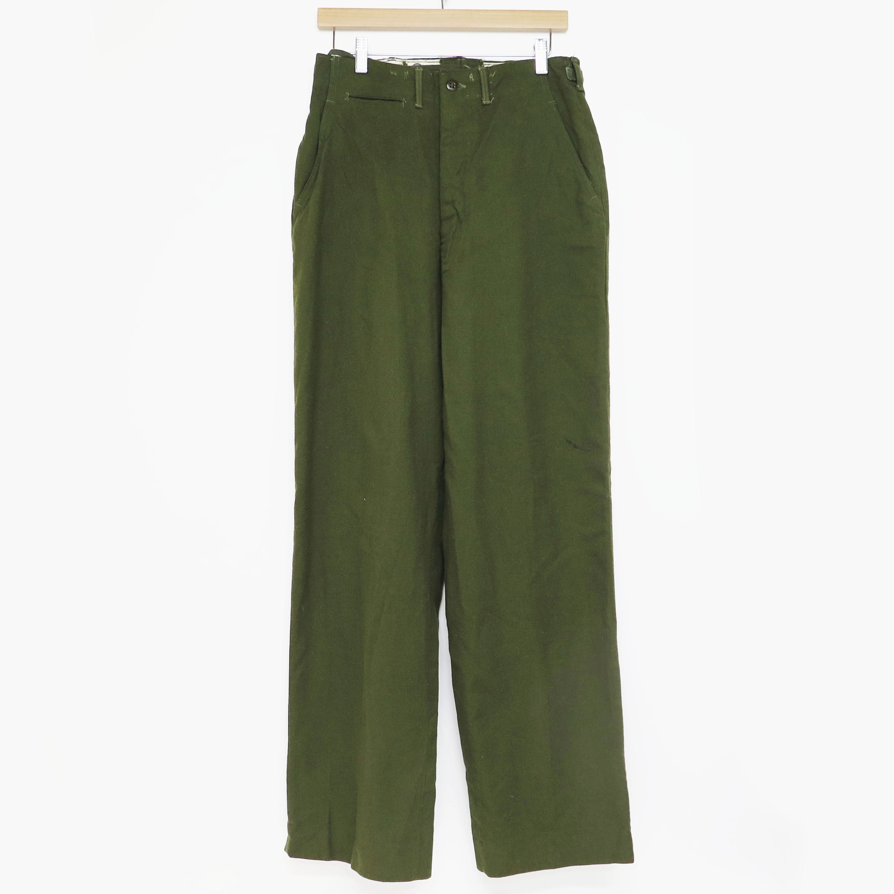 US ARMY FIELD TROUSERS PANTS M-1951 M51 1951 KOREAN WAR SIZE 28X32 SMALL LONG Casual Active Wear