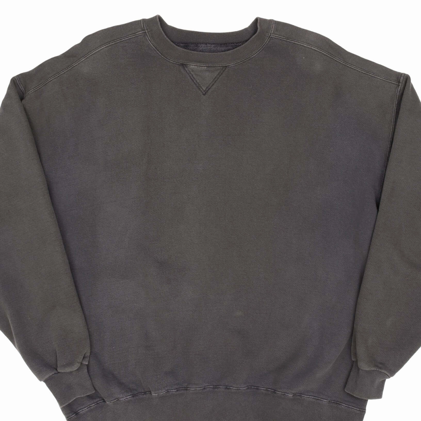 VINTAGE RUSSELL ATHLETIC BLANK DARK GRAY SWEATSHIRT 1990S XL MADE IN USA Comfortable fit