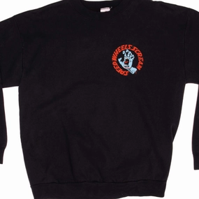 Comfy Layer Timeless Comfort VINTAGE SKATE SANTA CRUZ SWEATSHIRT SIZE LARGE MADE IN USA 1990s