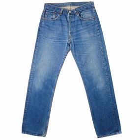 VINTAGE LEVIS 501 JEANS 1985-1988 INDIGO SIZE W32 L30 MADE IN USA Always Needed