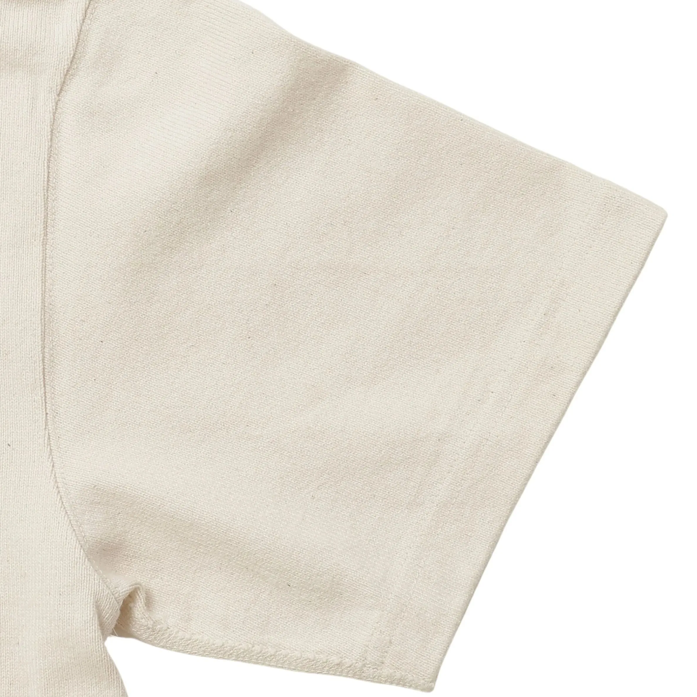 Crewneck T-shirt - Double Heavyweight- Ecru Easter