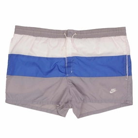 VINTAGE NIKE SWIMMING SHORTS TRUNK EARLY 1980S SIZE LARGE All Comfort Everyday Basic