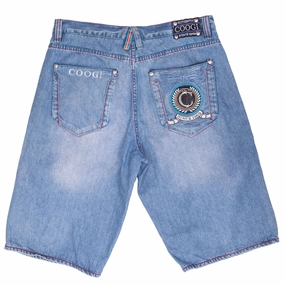 Sleek Comfort Wear Minimal Bulk VINTAGE COOGI BAGGI BLUE DENIM SHORTS 2000S SIZE 40