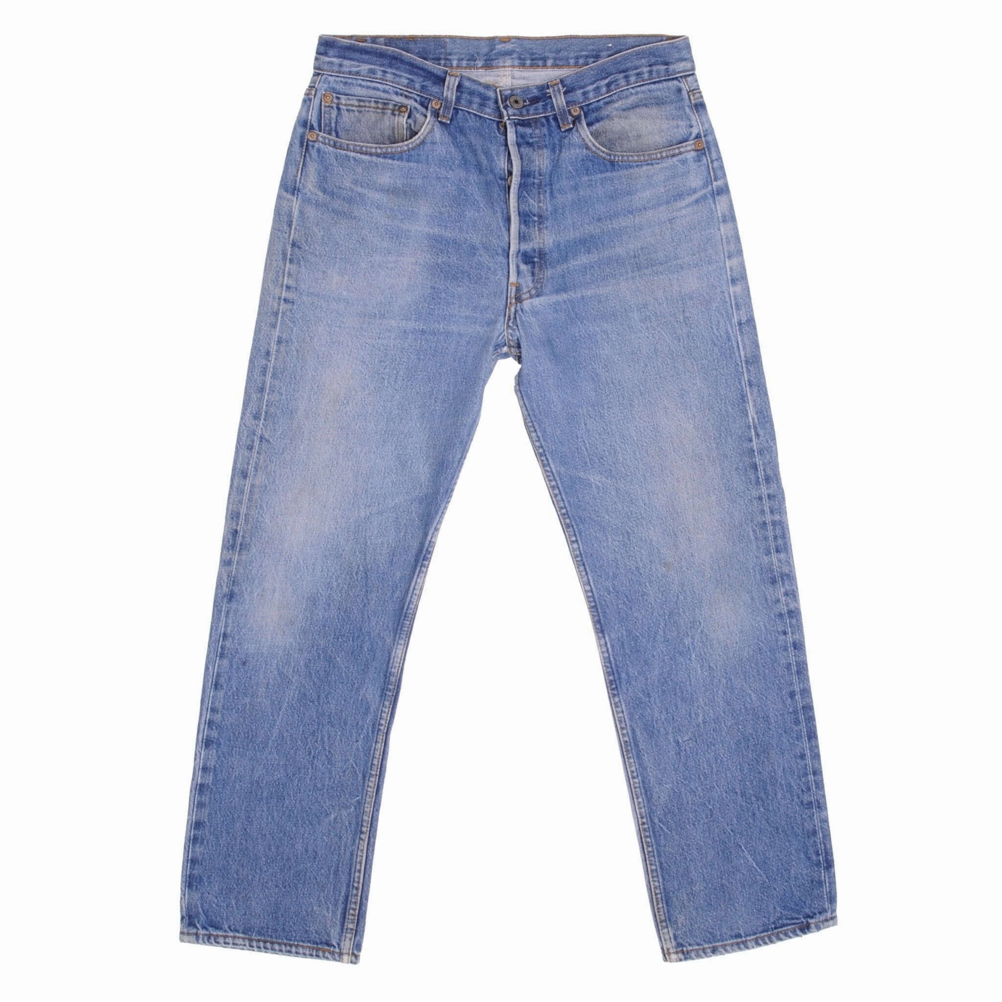 VINTAGE LEVIS 501 JEANS INDIGO 1980S SIZE W32 L29 MADE IN USA Reliable Choice Formal Classic Wear Loose