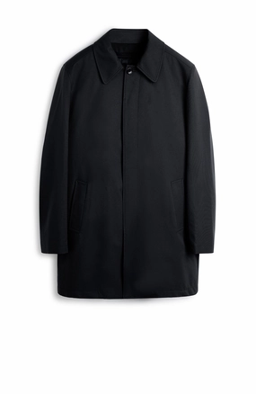 MCCORD RAINCOAT IN BLACK NIGHT Warm Weather Wear