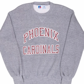 product pearl elegance VINTAGE NFL ARIZONA CARDINALS PHOENIX RUSSELL SWEATSHIRT 1990S MEDIUM MADE IN USA