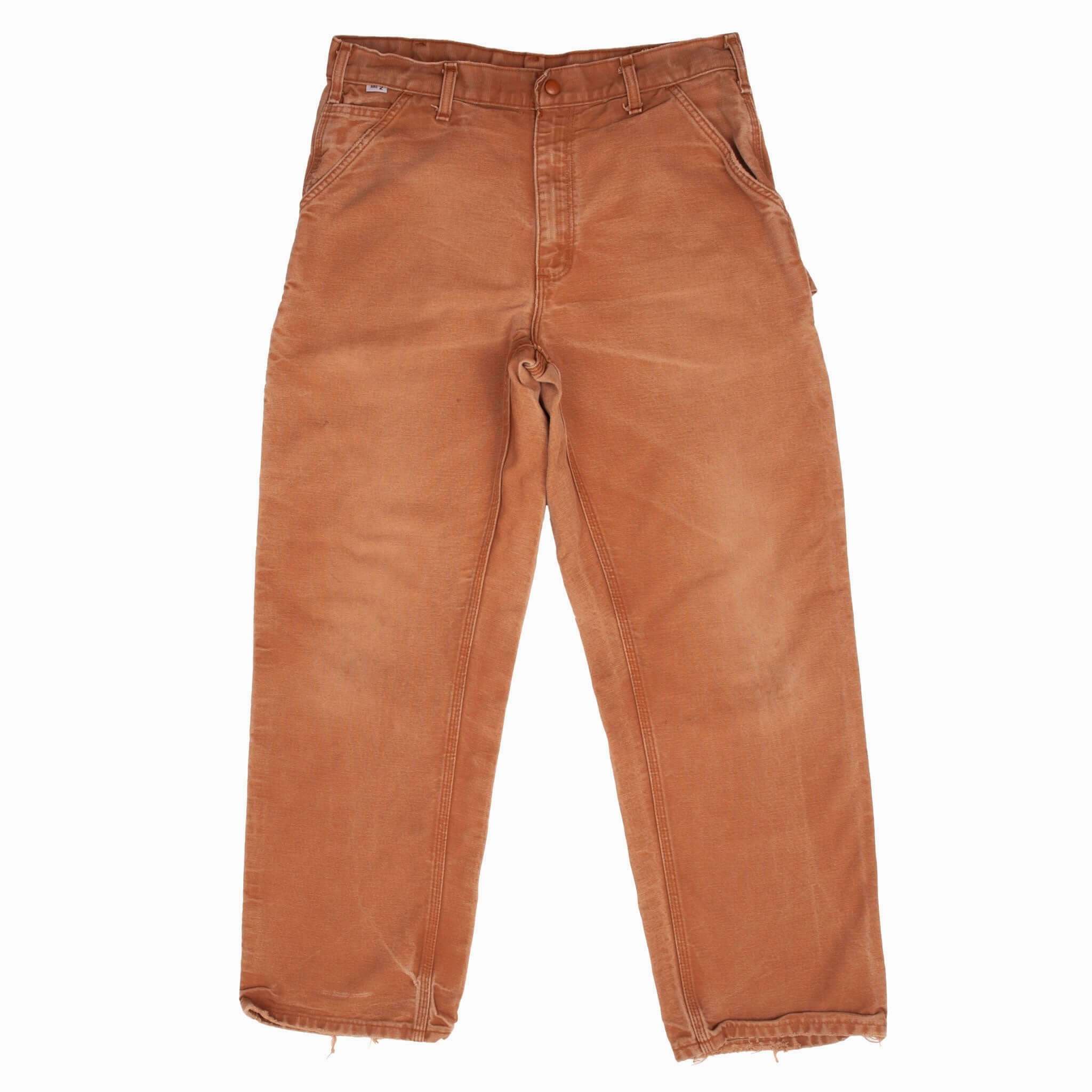 Athlete Fit Modern Autumn Days All Rounder VINTAGE CARHARTT FLAME RESISTANT CARPENTER PANTS FRB229 BRN SIZE 33X29