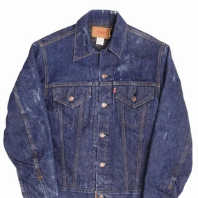 clearance VINTAGE LEVIS TYPE 3 BLANKET LINED JACKET SINGLE STITCH 1970S SIZE 34 MADE USA