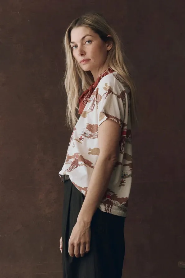 Durable Ribbed Hem Non Iron Fabric The Boxy Crew