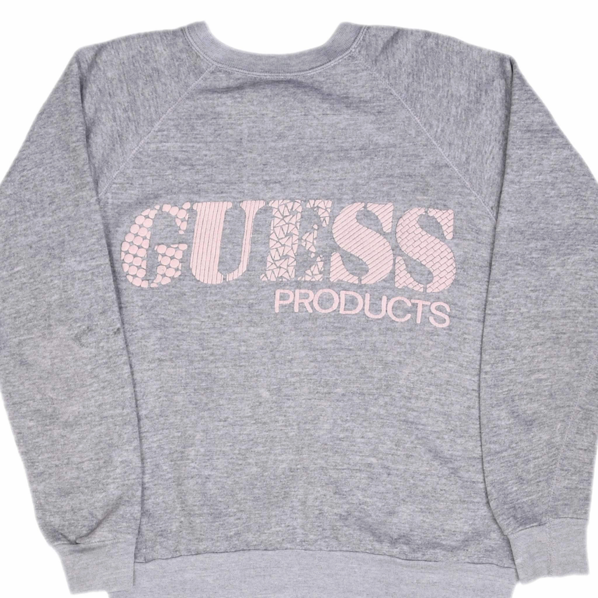Warm and Cozy Cozy Hoodie VINTAGE GUESS PRODUCT BY GEORGE MARCIANO SWEATSHIRT 1980S SZE MEDIUM MADE IN USA
