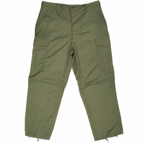 VINTAGE US ARMY TROPICAL COMBAT PANTS TROUSERS 1967 VIETNAM LARGE SHORT NOS NEW WrinkleResistantMaterial Sleek Appearance