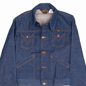 Ring thermal VINTAGE MAVERICK BLUE BELL DENIM JACKET 3J03MJ 1980S SIZE 34 MADE USA DEADSTOCK