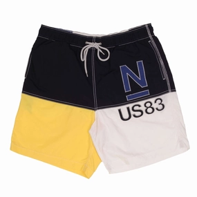 VINTAGE NAUTICA SWIMMING SHORTS TRUNK 1990S SIZE MEDIUM Day Out Eco Friendly Fabric