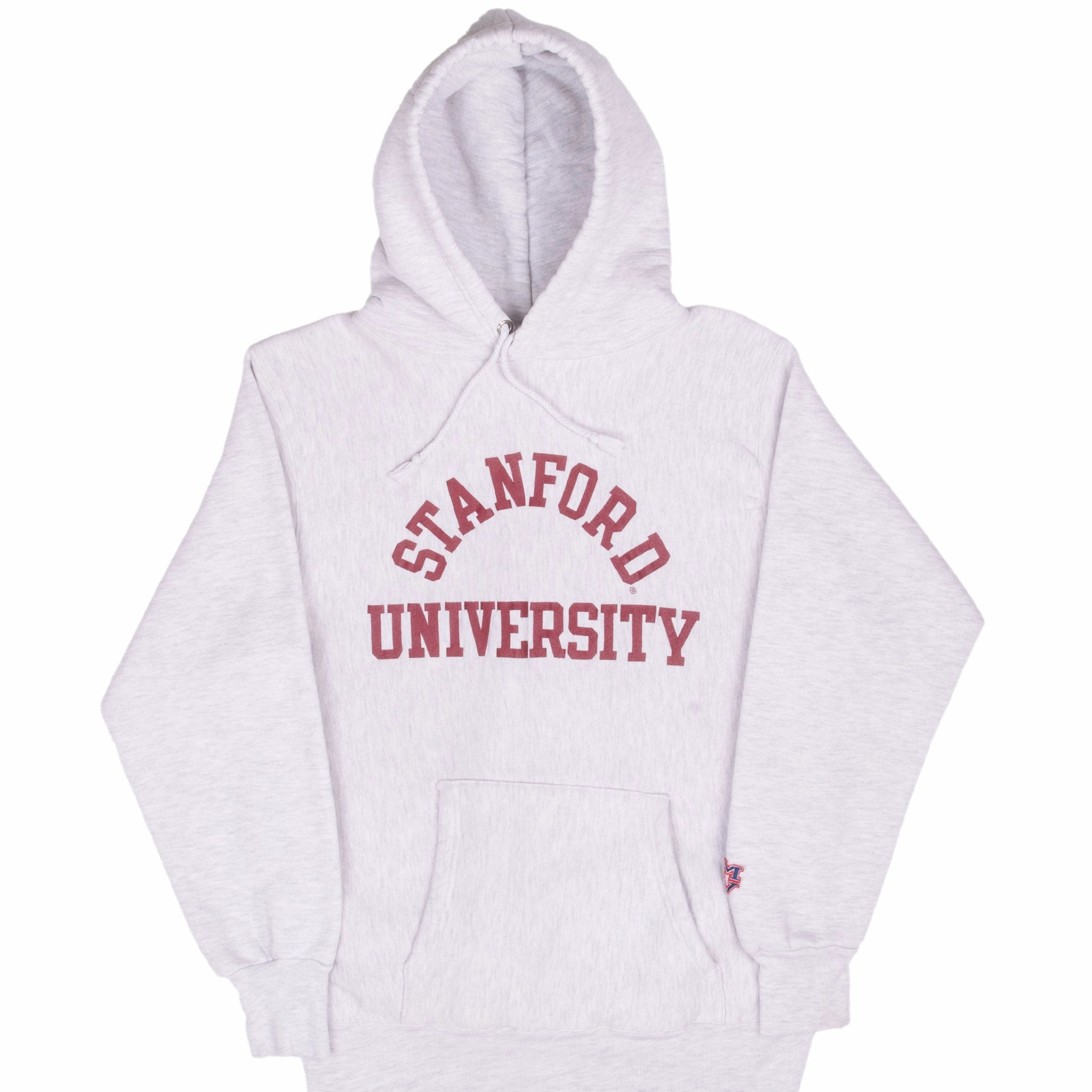 Comfortable Wear VINTAGE STANFORD UNIVERSITY REVERSE WEAVE HOODIE SWEATSHIRT 1990S SMALL MADE IN USA