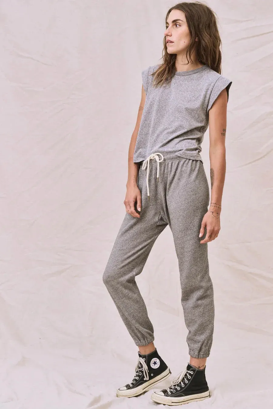 The Peak Shoulder Tee Cozy Vibes Soft and Relaxed