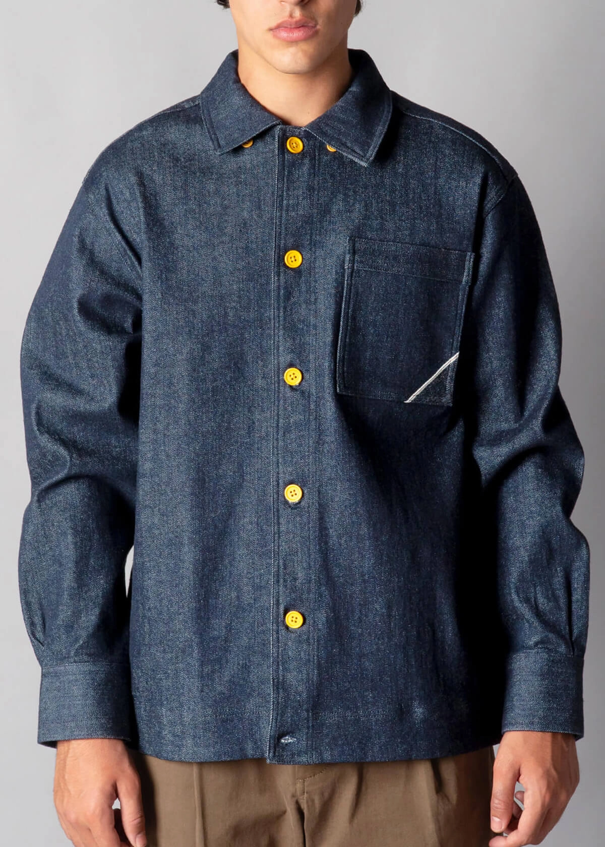 Comfy Wearable Japanese Selvedge Prisao Dark