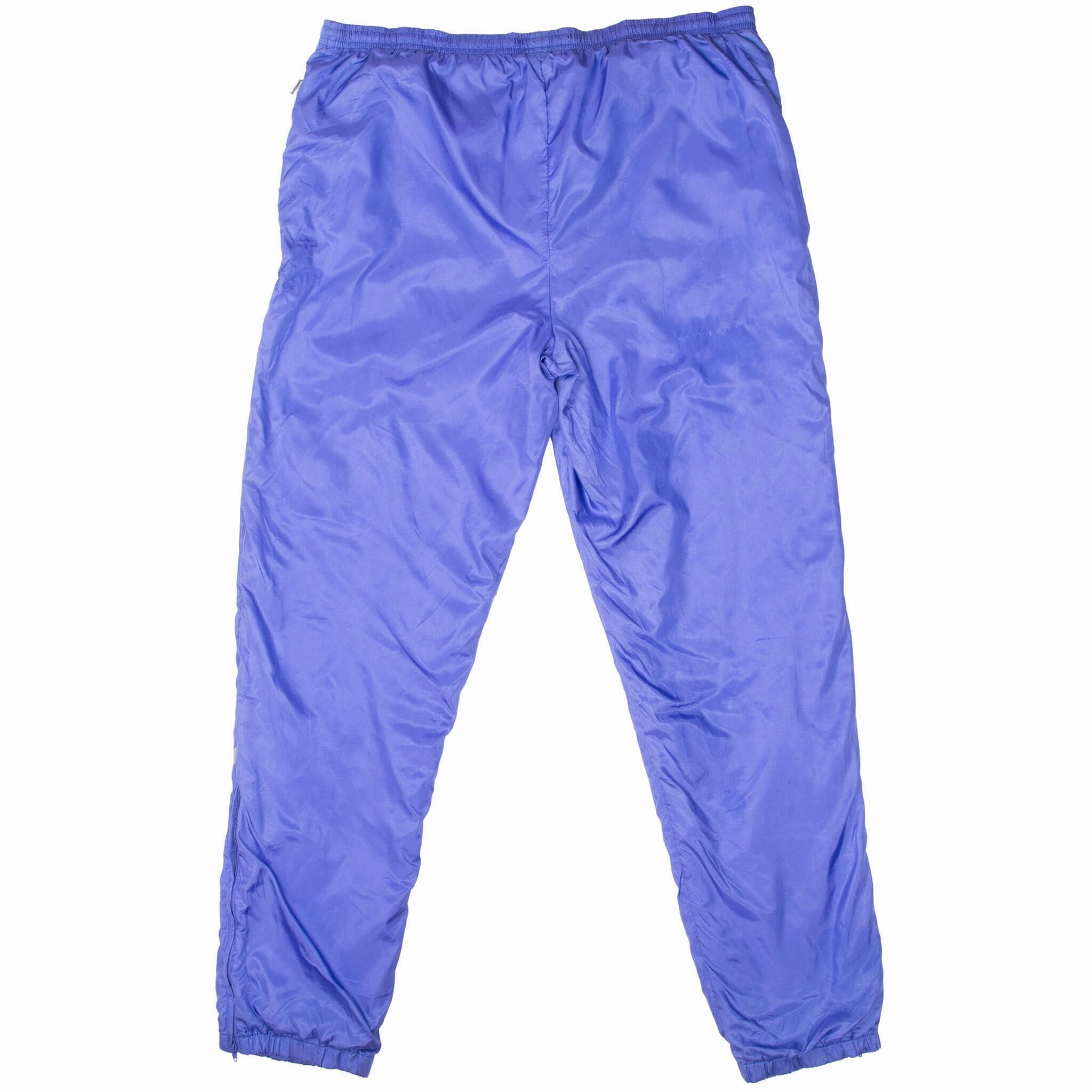 VINTAGE NIKE INTERNATIONAL PURPLE NYLON TRACK PANTS EARLY 1990S XL Quick Movement