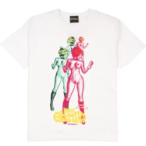 Summer Style Outdoor Activity Mondo Erostika T-Shirt - White