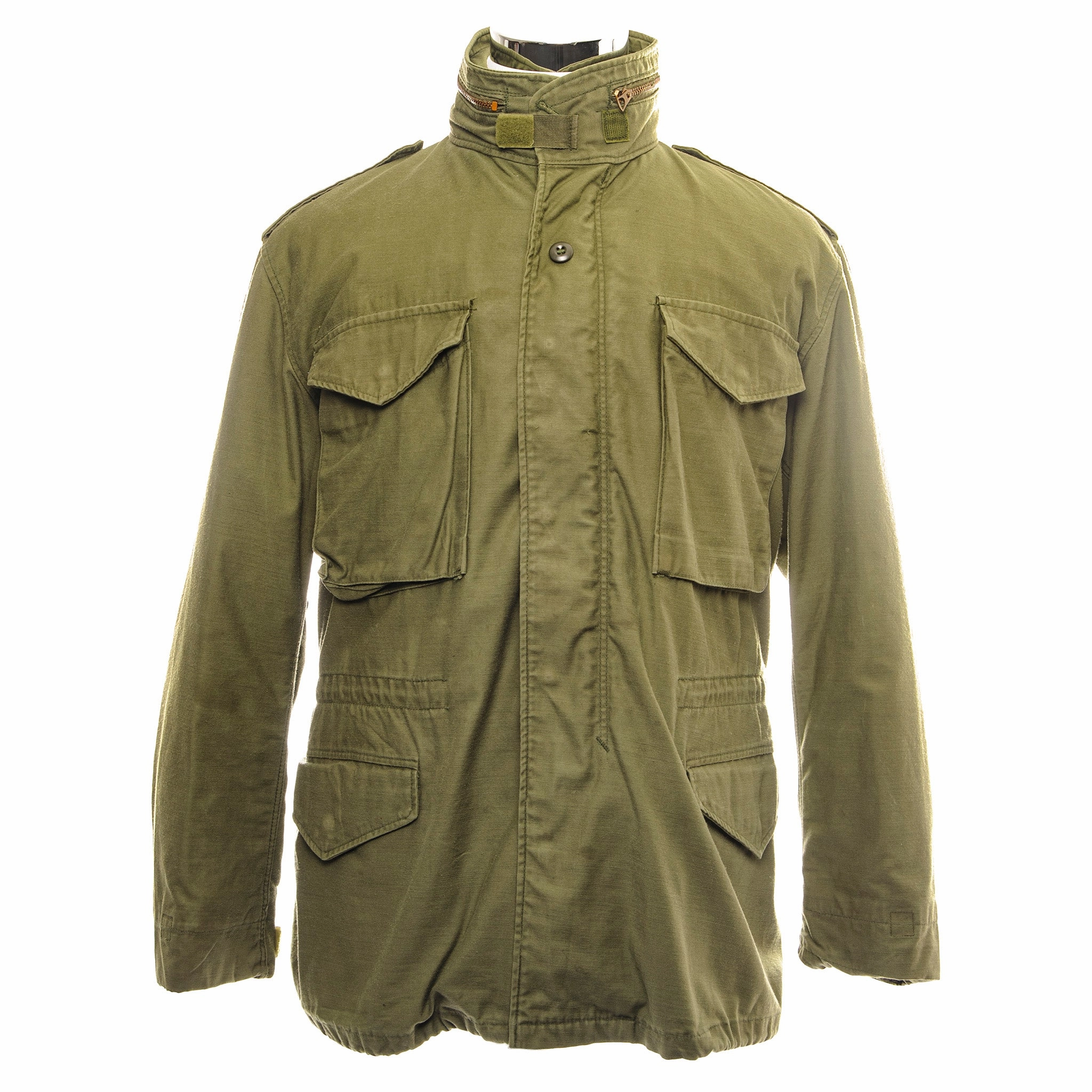 Sell Outdoor Adventure VINTAGE US ARMY M-1965 M65 FIELD JACKET WITH LINER 1974 VIETNAM WAR SIZE MEDIUM