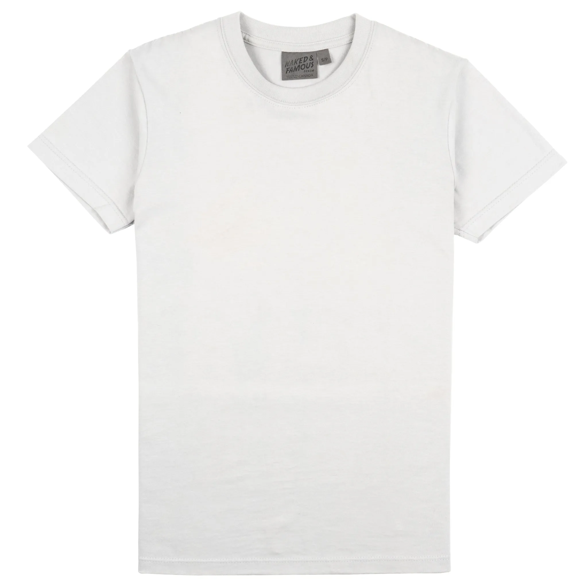 MoistureWicking Technology Dimensional Stability Weave Circular Knit T-Shirt - Grey