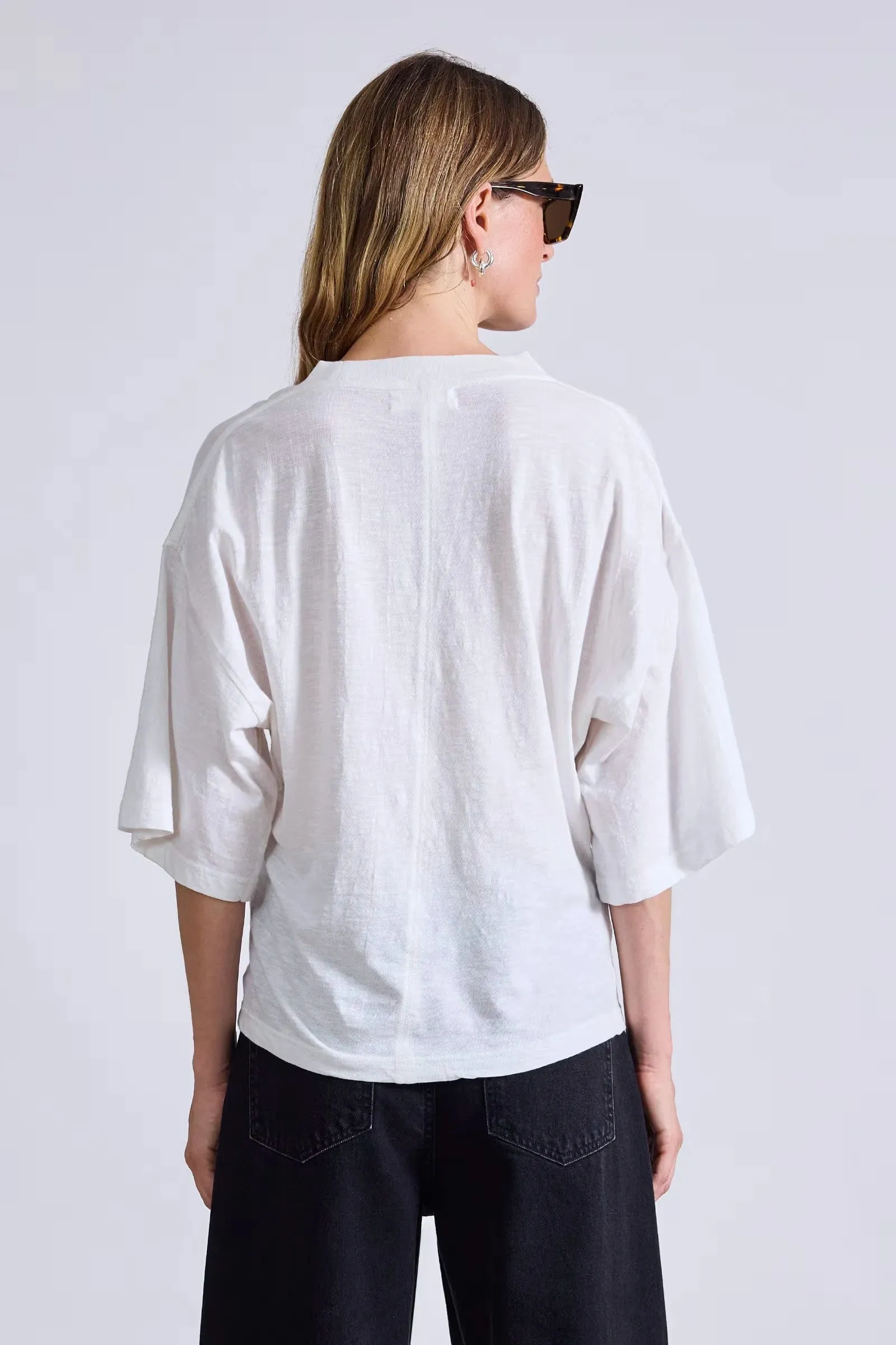 Ari Cool Tee Simple Comfort Wear Breathable Yarn Composition