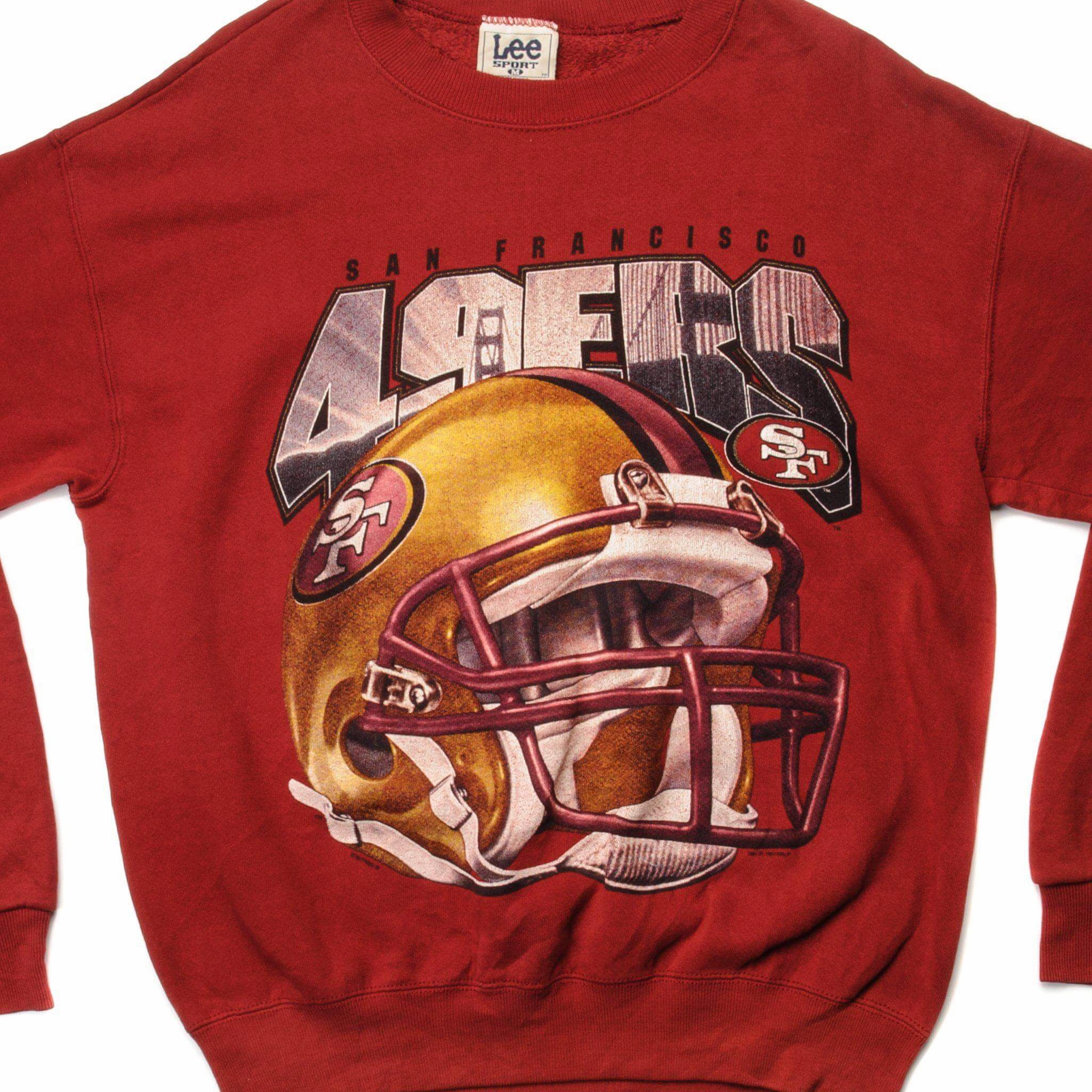 VINTAGE NFL SAN FRANCISCO 49ERS SWEATSHIRT 1997 SIZE MEDIUM MADE IN USA Cozy Street Style product mass production efficiency