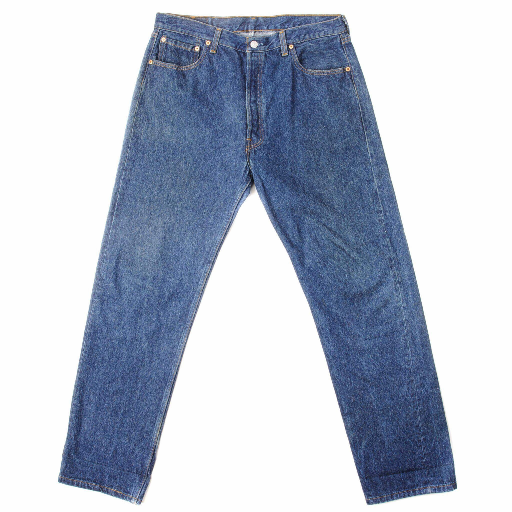 Comfort Fit Vibrant Trendy VINTAGE LEVIS 501 JEANS INDIGO 1990'S SIZE W35 L32 MADE IN USA