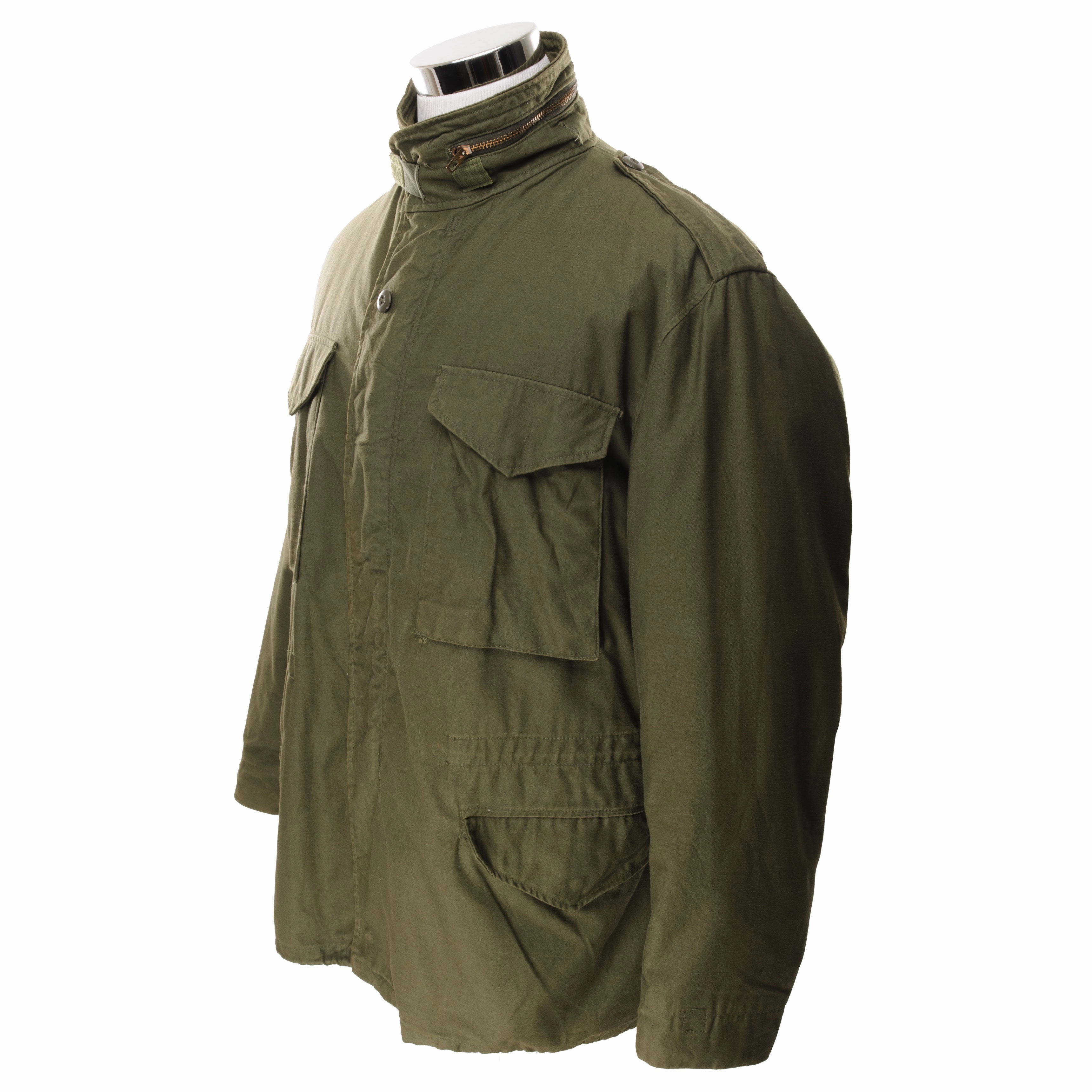 VINTAGE US ARMY M1965 M65 FIELD JACKET 1980 SIZE MEDIUM REGULAR DEADSTOCK NOS Technique Urban Ready