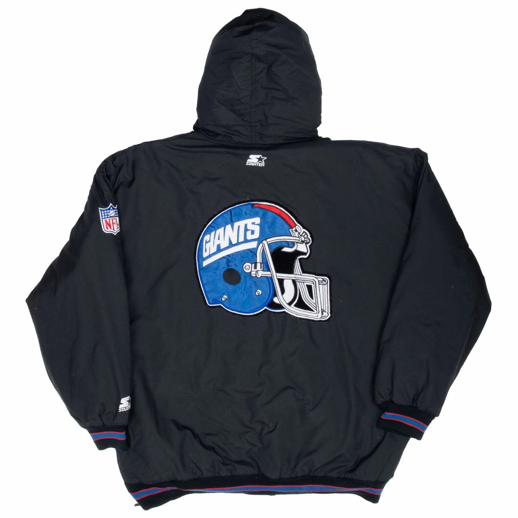 VINTAGE NFL NEW YORK GIANTS STARTER WINDBREAKER JACKET 1990S XL Chill Weather Cold Weather Jacket