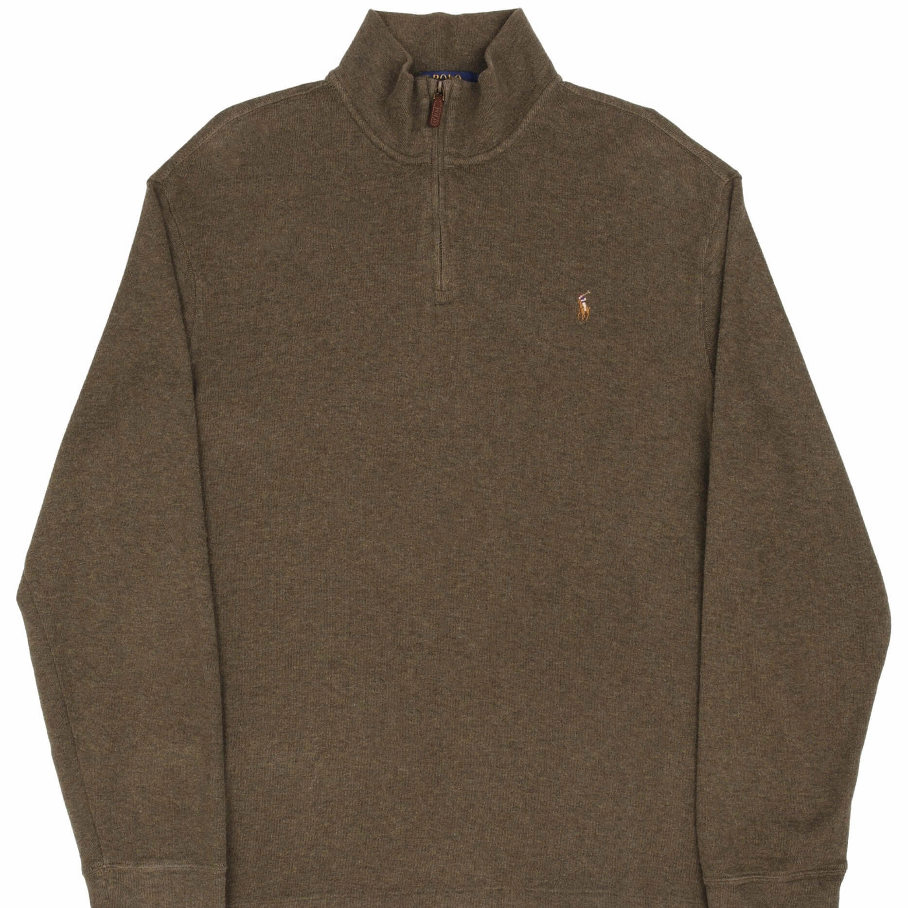 POLO RALPH LAUREN GREEN QUARTER 1/4 ZIP SWEATER SIZE 2XL Hoodie Style product office appropriate professionalism