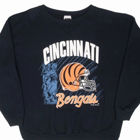 All Season Wear VINTAGE NFL CINCINNATI BENGALS SWEATSHIRT 1992 2XL MADE IN USA