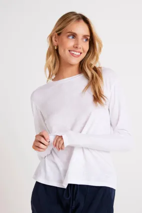 Fit For All Day Everyday Chic Long Sleeve Crew Tee