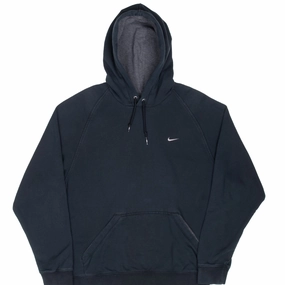 product bow cuteness Relaxed Layers VINTAGE NIKE CLASSIC SWOOSH BLACK HOODIE SWEATSHIRT 2000S LARGE