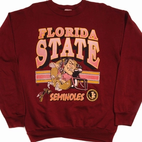 product selection VINTAGE FLORIDA STATE SEMINOLES SWEATSHIRT SIZE XL MADE IN USA
