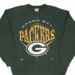 Bar Night VINTAGE NFL GREEN BAY PACKERS SWEATSHIRT 1994 SIZE XL MADE IN USA