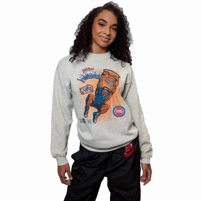 VINTAGE NBA DETROIT PISTONS SWEATSHIRT 1994 SIZE SMALL right for spring Bold Print