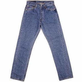 Stylish Fit VINTAGE LEVIS 501 JEANS INDIGO 90s WOMAN SIZE W28 L30 MADE IN USA