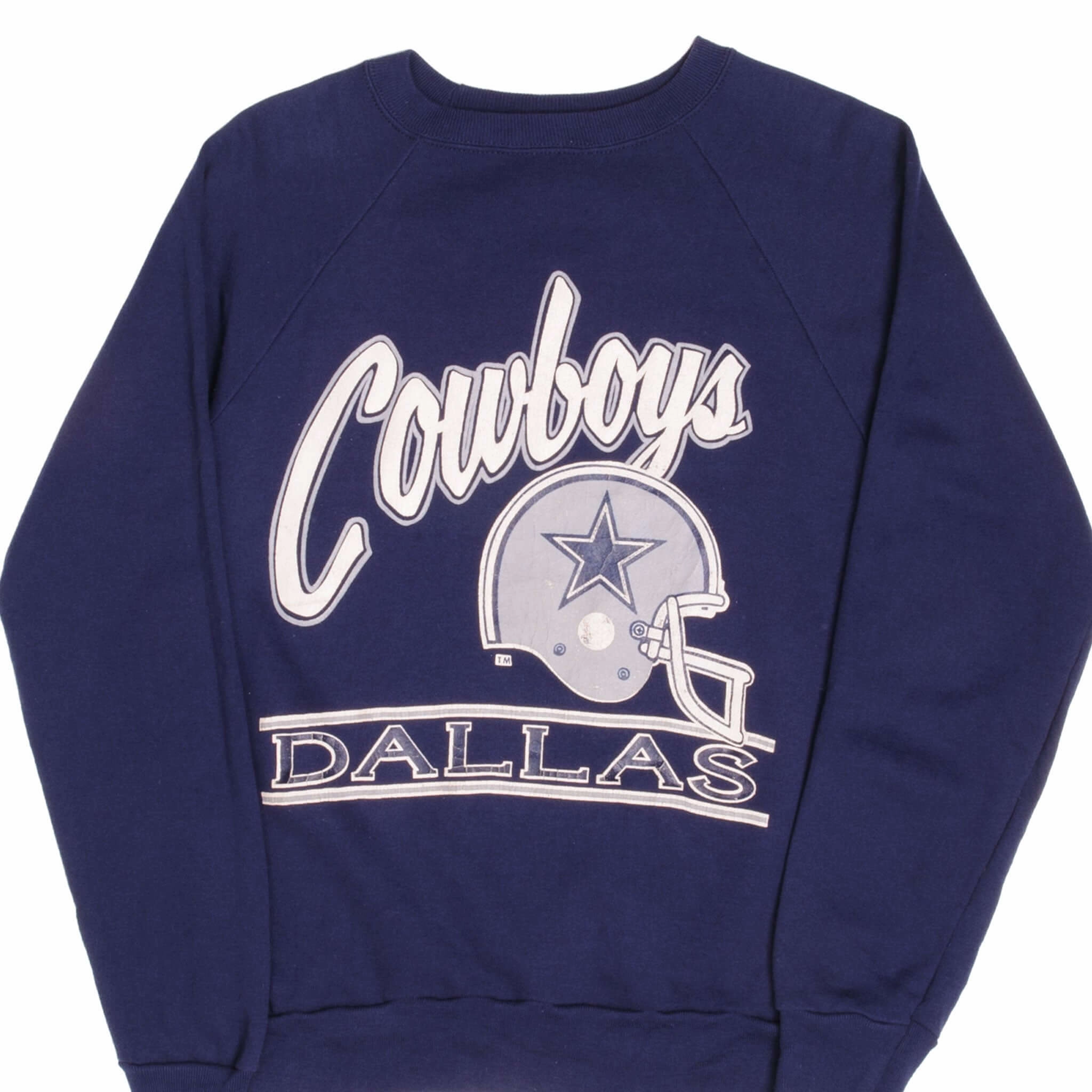 Chill Clothing product display VINTAGE CHAMPION NFL DALLAS COWBOYS SWEATSHIRT 1990S MEDIUM MADE USA