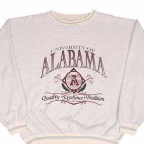 Layer Bold Trendy Outfit VINTAGE NCAA ALABAMA CRIMSON TIDE 1990S SWEATSHIRT SIZE MEDIUM