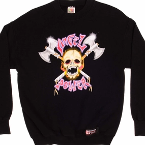 VINTAGE HELLS ANGELS SUPPORT CLUB ANGEL POWER BIKER SWEATSHIRT 1990s SIZE MEDIUM Versatile Comfort product warranty