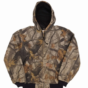 VINTAGE CARHARTT REALTREE HARDWOODS CAMO ACTIVE JACKET J144CMO SIZE SMALL theater performance Bold Lines