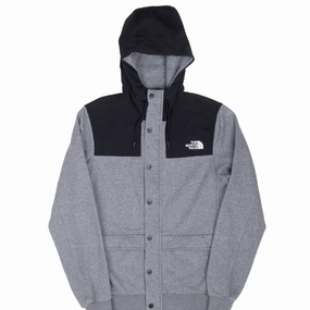 VINTAGE THE NORTH FACE GREY HOODED JACKET 2000S SMALL Process