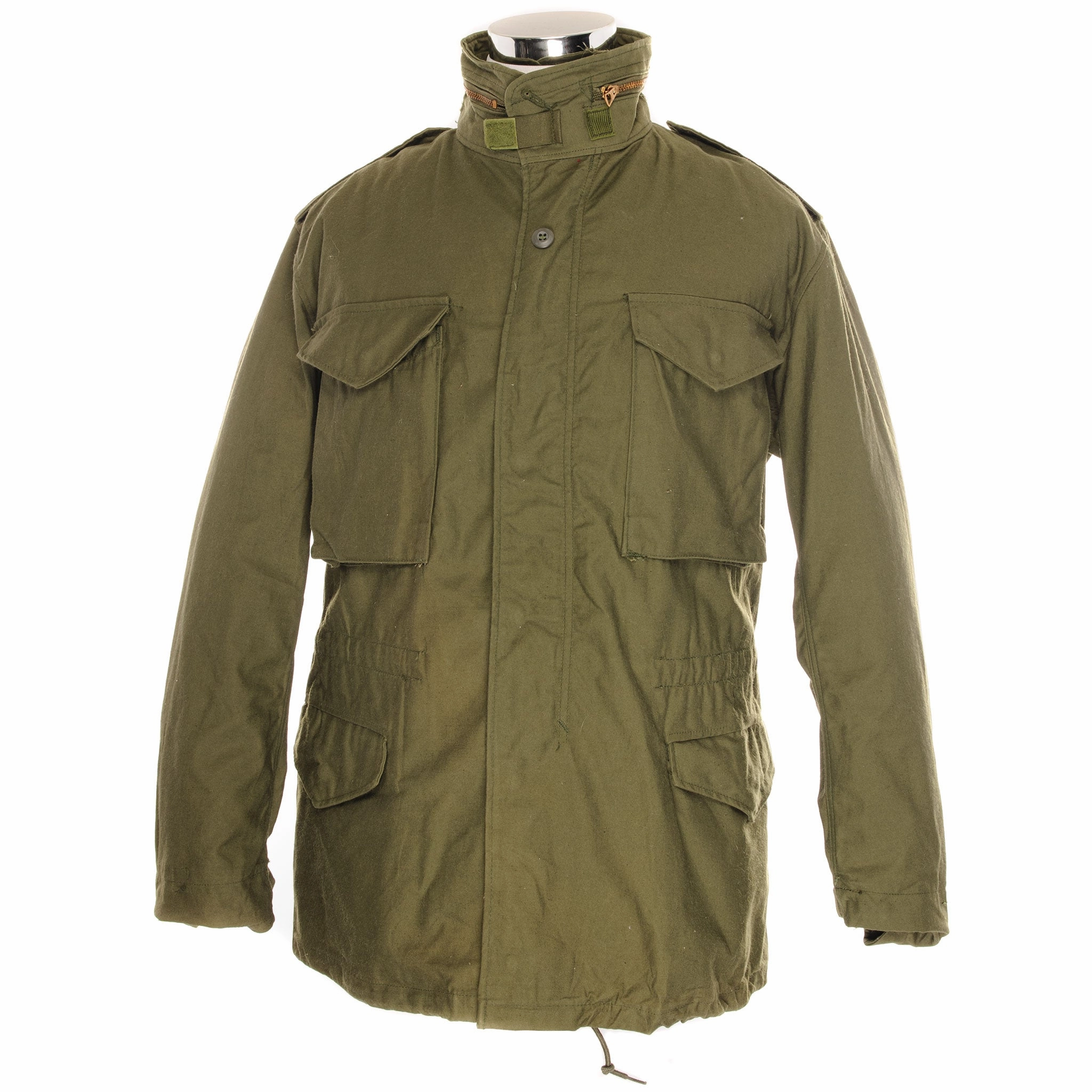 VINTAGE US ARMY M-1965 M65 FIELD JACKET 1977 SIZE MEDIUM REGULAR Money